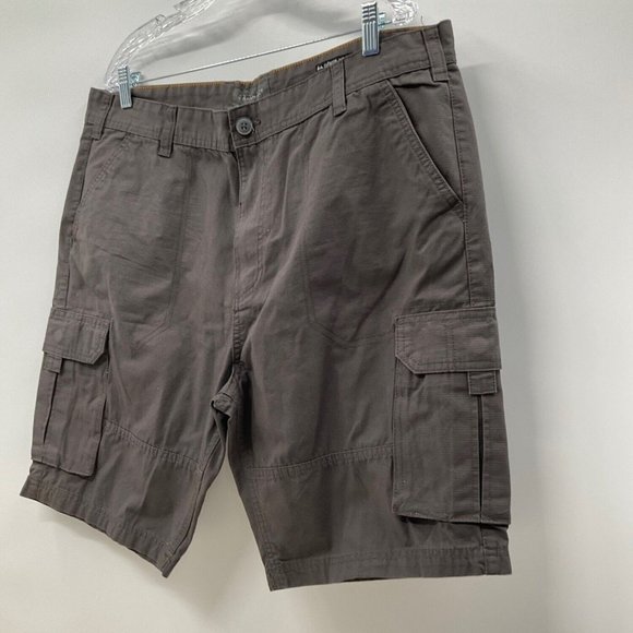 Outdoor Supply Cargo Shorts Flap Pockets Mens Size 38 - Picture 2 of 6